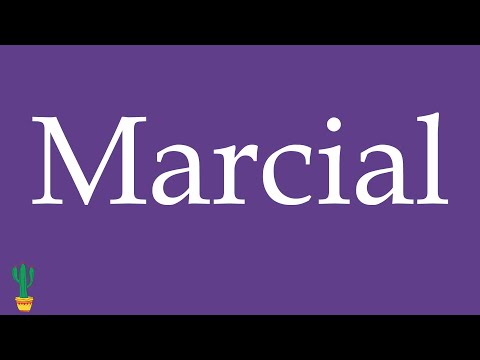 How to Pronounce ''Marcial'' (Martial) Correctly in Spanish 🇲🇽