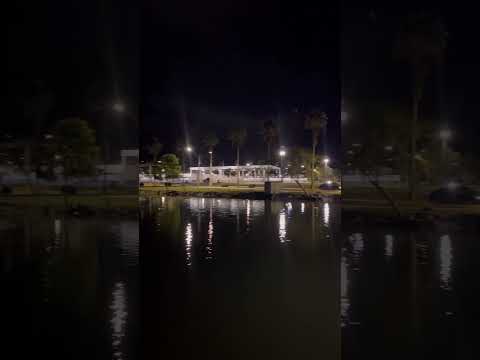 Noite na praia do sol em Minaçu #goiás #lugareslindos