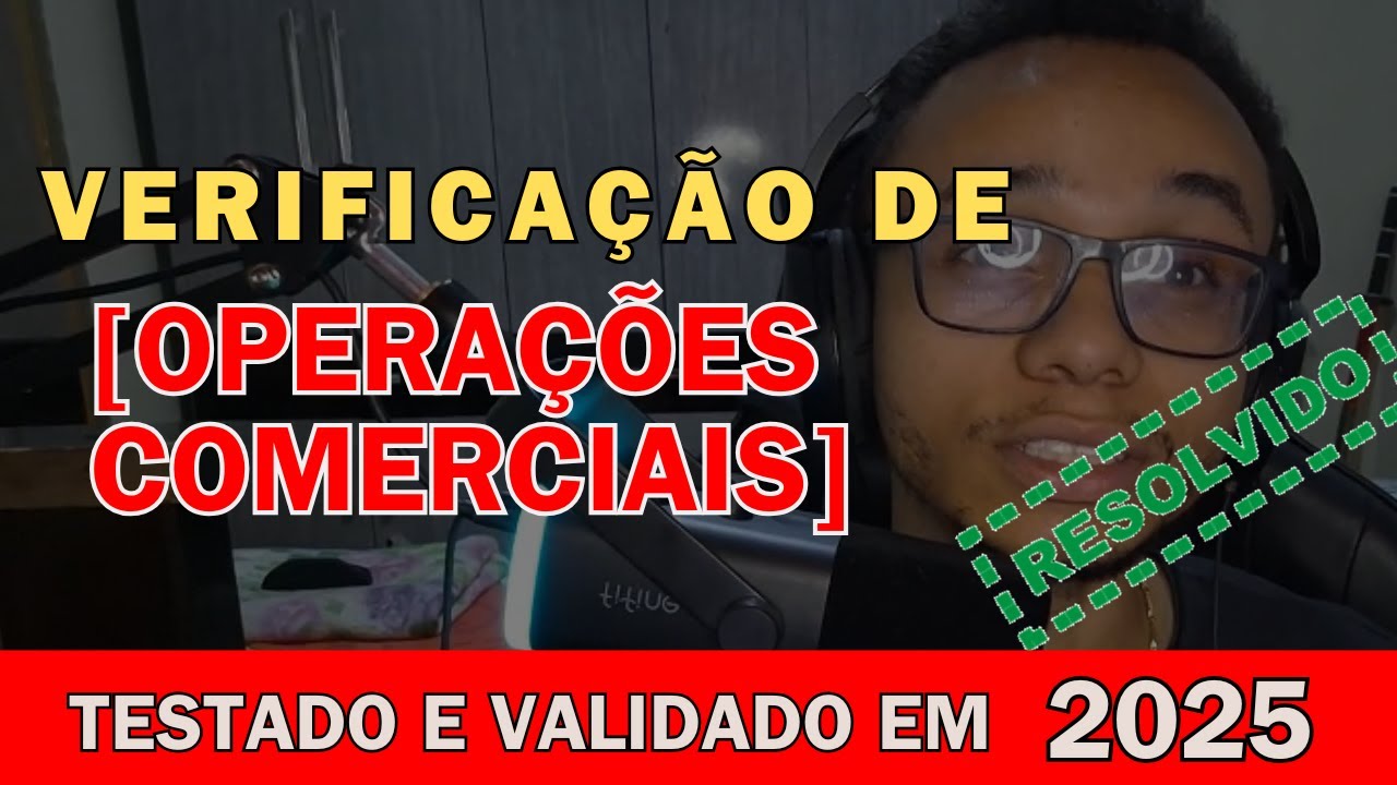 [RESOLVIDO] VERIFICAÇÃO DE OPERAÇÕES COMERCIAIS NO GOOGLE ADS EM 2025 | ALISON OLIVEIRA