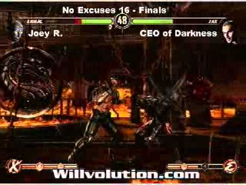 NE16 Mortal Kombat 9 Finals-Joey R. vs. CEO of Darkness #mk9
