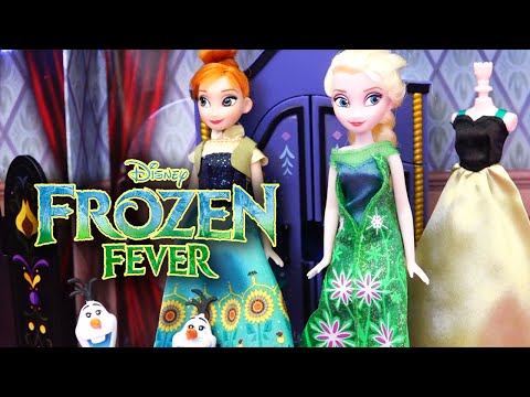 Elsa Anna & the Olaf Impostor ! Playing with Frozen Sets - Dress - Park -Princess | Sniffycat Video