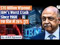 IBM Loses 70 Billion After Worst Stock Crash In 58 Years Ankit Agrawal Study IQ