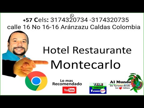 Hoteles Hotel Restaurante Montecarlo Aranzazu Caldas Colombia