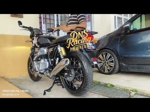 Sound test Royal Enfield Interceptor 650 PNP installed in Malaysia