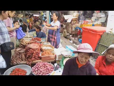 Street Food Compilation In Market - Local Market In Phnom Penh Morning And Night-Khmer Village Food