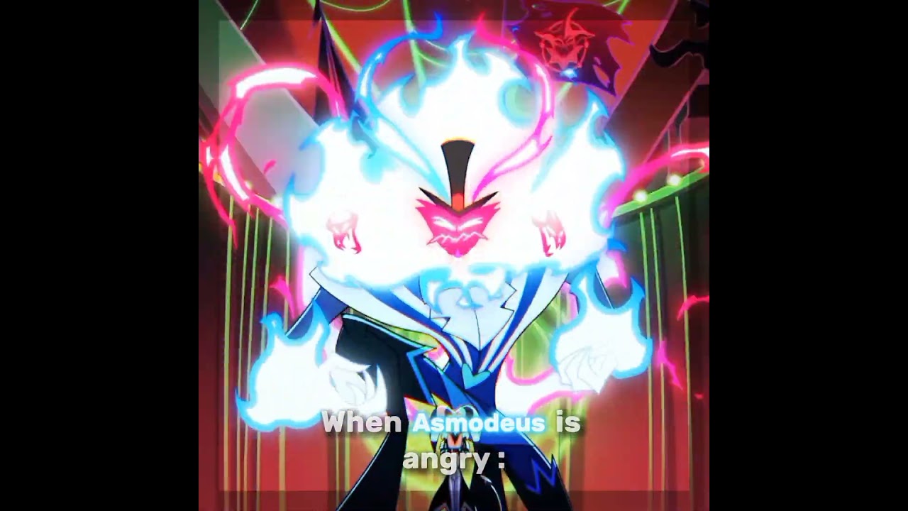 When Asmodeus is angry 🆚 When Stolas is angry ||#foryou #edit #helluvaboss #asmodeus#stolas #shorts