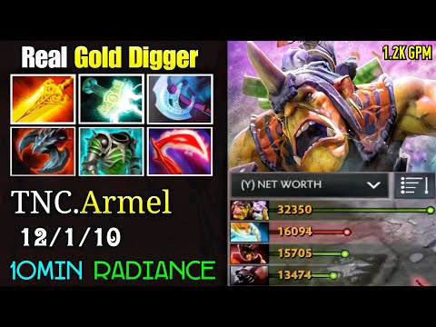 Alchemist MidLane - 10Min Radiance Insane Farm 6Items in 25Min Crazy Pro Gameplay 7.22 Dota 2