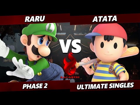 Kagaribi 13 - Raru (Luigi) Vs. ATATA (Ness) Smash Ultimate - SSBU