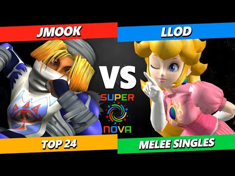 Supernova 2025 - Jmook (Sheik) Vs. lloD (Peach) Smash Melee Tournament