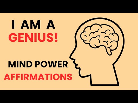UNLEASH Your GENIUS WIth Powerful Affirmations for Mind & Brain Power