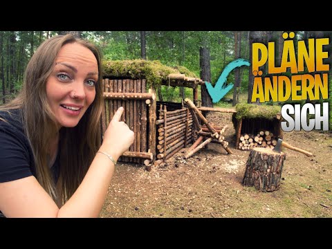 Das Bushcraft Lager wird größer und DAS haben wir gebaut!