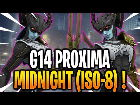 *NEW* G13 PROXIMA MIDNIGHT (WITH ISO-8) SHOWCASE & GAMEPLAY! - MARVEL Strike Force - MSF