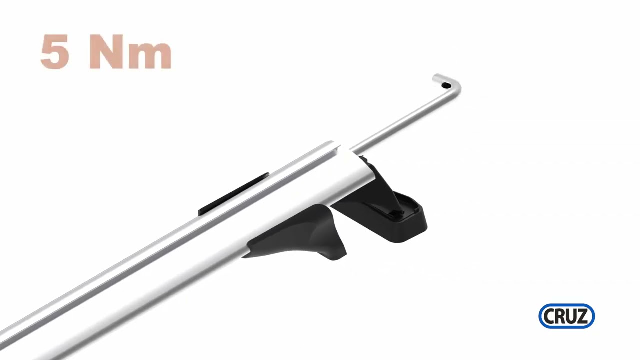 CRUZ Airo Fuse roof Bars - Assembly video