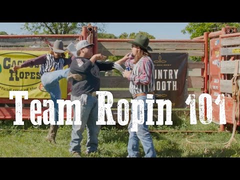 TEAM ROPIN 101 - IN THE CHUTE with DB