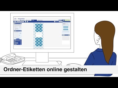 Artikelvideo 2 für 210 AVERY Zweckform Ordneretiketten L4760-25 weiß, Artikelnummer 345611