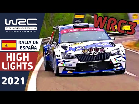 WRC3 Rally Highlights : WRC RallyRACC - Rally de España 2021 : Final Results