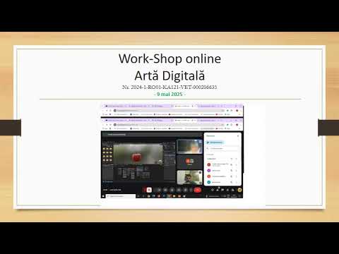 Diseminare  AN 2 - 2024 2025 - Erasmus VET - Colegiul Național de Arta „Octav Bancila”