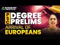 Degree Prelims Arrival Of Europeans