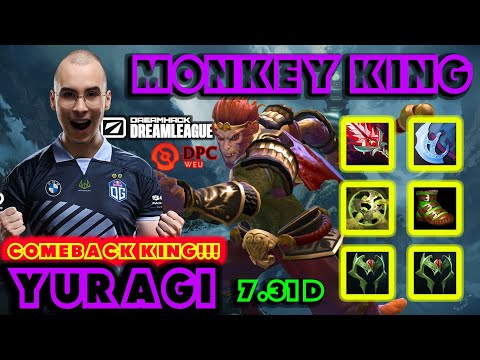 Yuragi Monkey King Carry [ COMEBACK KING!!!!! ] 7.31d META