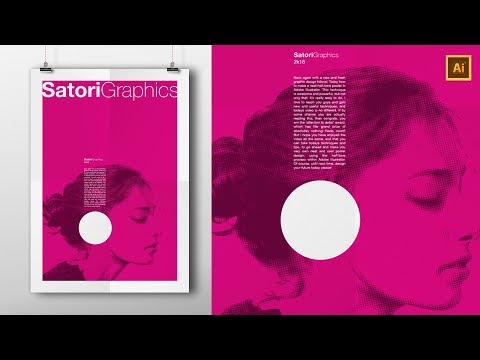 Stylish POSTER DESIGN Tutorial 2019