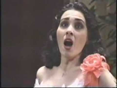 Eteri Lamoris Giuseppe Verdi. La Traviata. Aria of Violetta. E strano.Vienna Staatsoper.