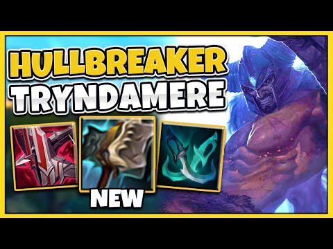 NEW HULLBREAKER SPLITPUSH STRATEGY IS INCREDIBLY STRONG! (NEW ITEM) - League of Legends