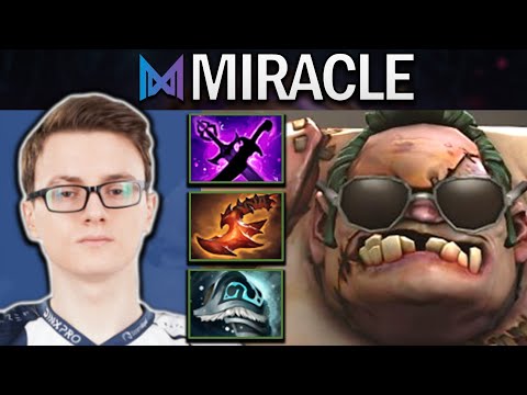 Pudge Dota 2 Gameplay Nigma.Miracle with 25 Kills and KnS
