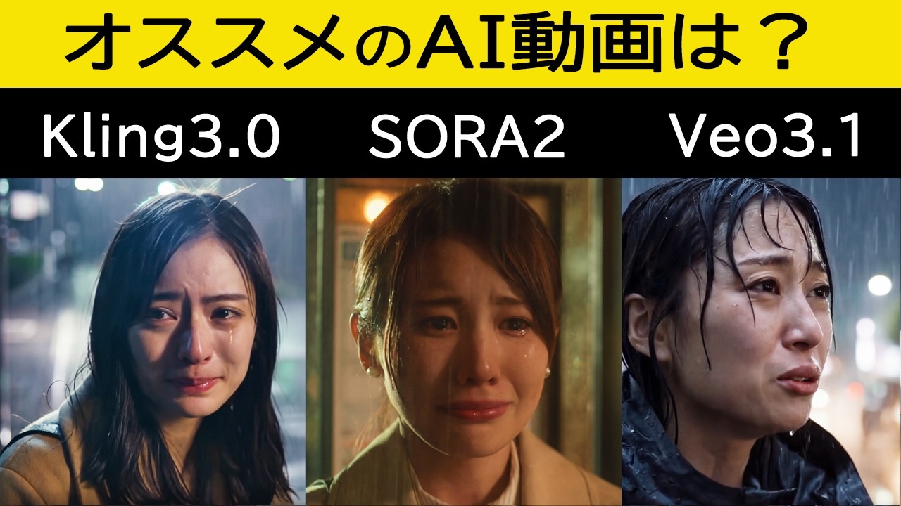 【Kling3.0がエグい】絶対に使ってほしいAI動画生成ツール。オールインワンの「Higgsfield」を使って徹底比較。（Kling/Sora/Veo）