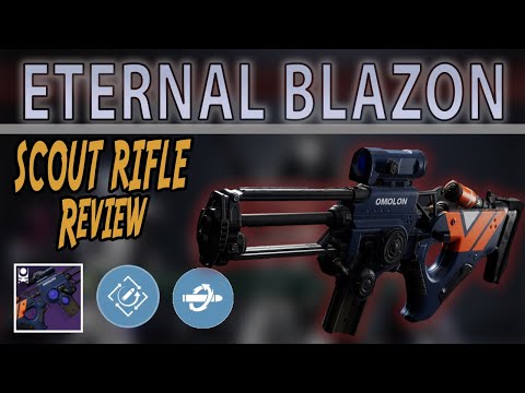 THIS SCOUT RIFLE IS A DAMN GOOD ONE { ETERNAL BLAZON GOD ROLL } | Destiny 2