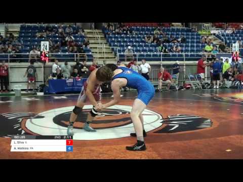 Junior GR 160 Round of 64 - Luke Silva (IL) vs. Austin Watkins (PA)