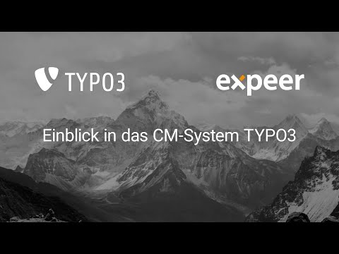 Einblick in das CM-System TYPO3