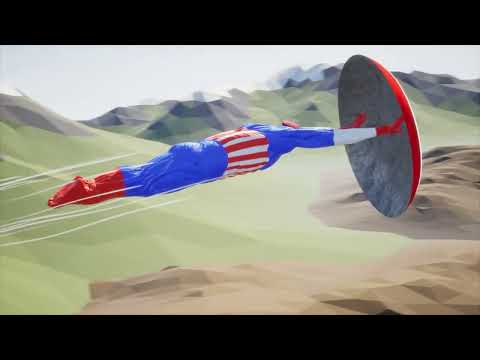 Colossal Titan HULK and Captain America vs Bombardino Crocodilo