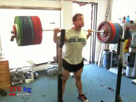 282.5 kg Raw ATG Squat @ 97kg