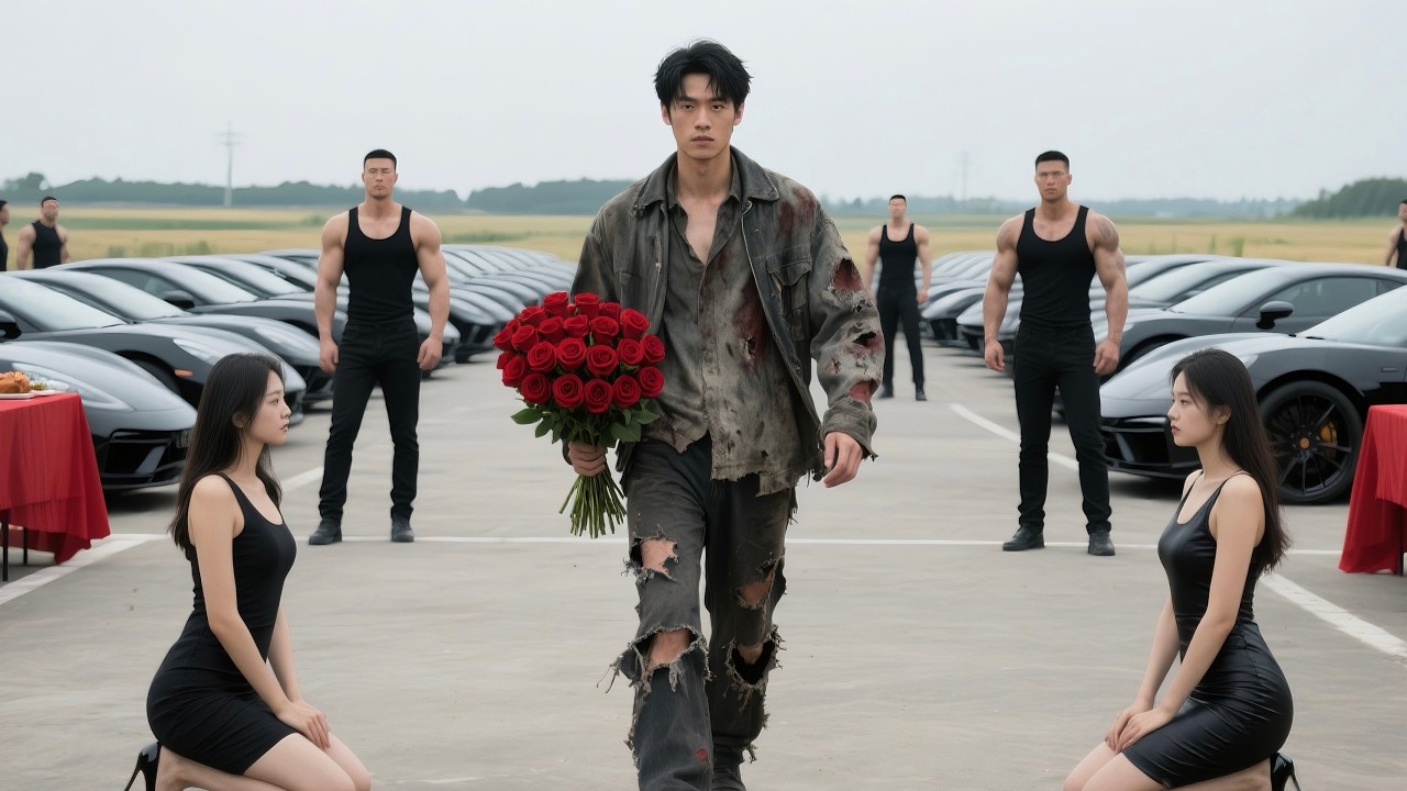 PDG, déguisé en mendiant Être dédaigné, L'arrivée des limousines a stupéfié le village entier