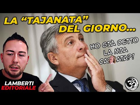LA "TAJANATA" DEL GIORNO... editoriale GIANLUCA LAMBERTI (20 Febbraio)