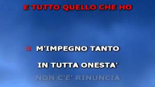 Dolcenera - Niente al mondo  (by karaoke-canta)
