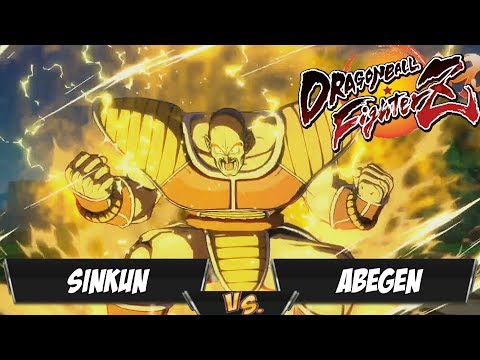 More Abegen Nappa Action!  Abegen fights Sinkun![DBFZ PS4]