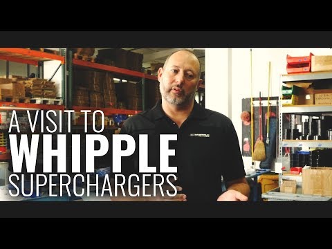 Lethal Performance visits the Whipple Superchargers HQ!