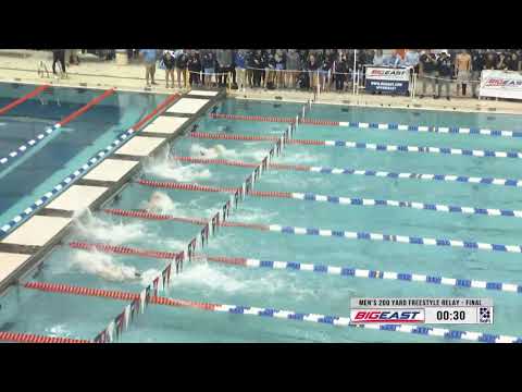 Georgetown Men's 200 Free Relay (GU Record) - 2020 BIG EAST Championships
