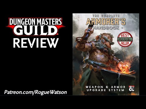 DMs Guild Review - The Complete Armorer's Handbook