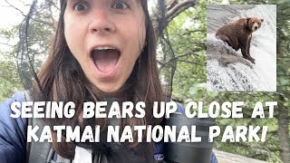 Seeing BEARS at KATMAI NATIONAL PARK