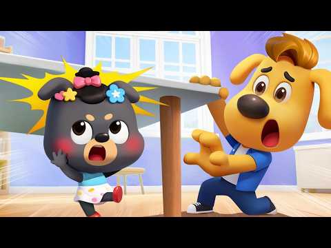 Safe at Home | Useful Stories for Kids | Safety Rules | Cartoon | Sheriff Labrador