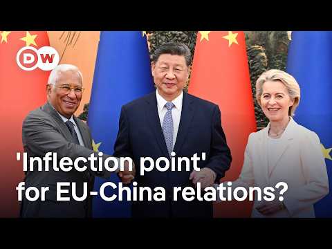 歐盟-中國峰會：雙方都有什麼好處？| DW新聞 (EU-China Summit: What's in it for both sides? | DW News)