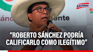 🔴🔵Elecciones complementarias en Lima podrían dejar fuera de carrera a Roberto Sánchez, según experto