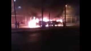 preview picture of video 'incendio de bus nueva america 2/3'