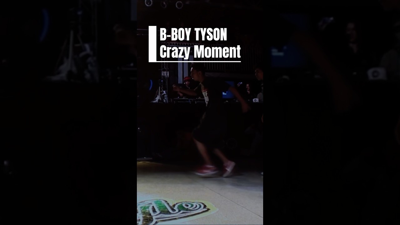 B-BOY TYSON🇧🇷 Crazy Moment #ブレイキン #ブレイクダンス