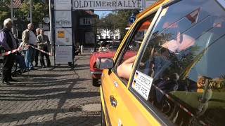 preview picture of video 'Rund um Rotenburg 2012 Oldtimer-Rallye Start Passat B1 Start'