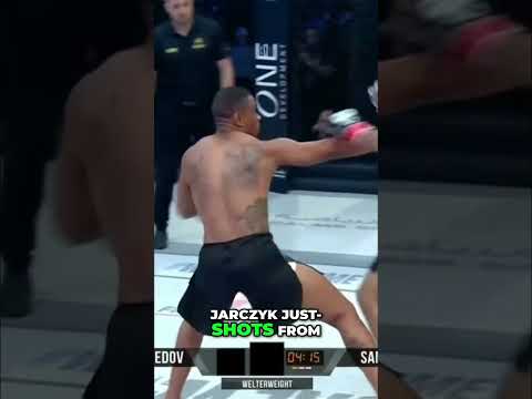 Insane Head Kick Knockout in MMA Octagon! #shorts