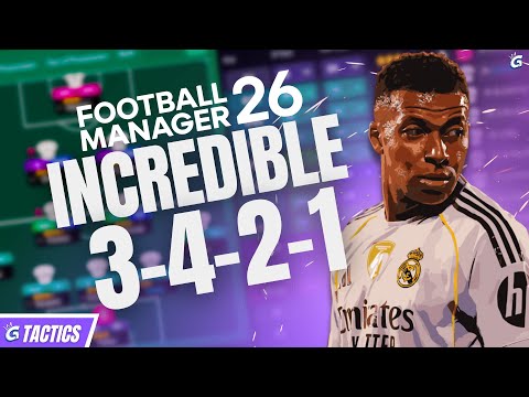 This FM26 3-4-2-1 Tactic is INCREDIBLE | FM26 Tactics