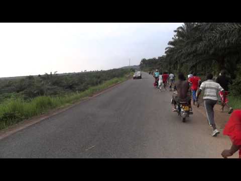 Burundi, Tamara and her African male fan club